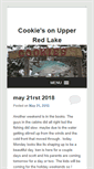 Mobile Screenshot of cookiesonupperredlake.com